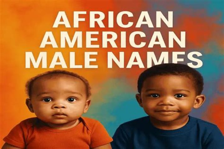 A Cultural Exploration Of African American Male Names