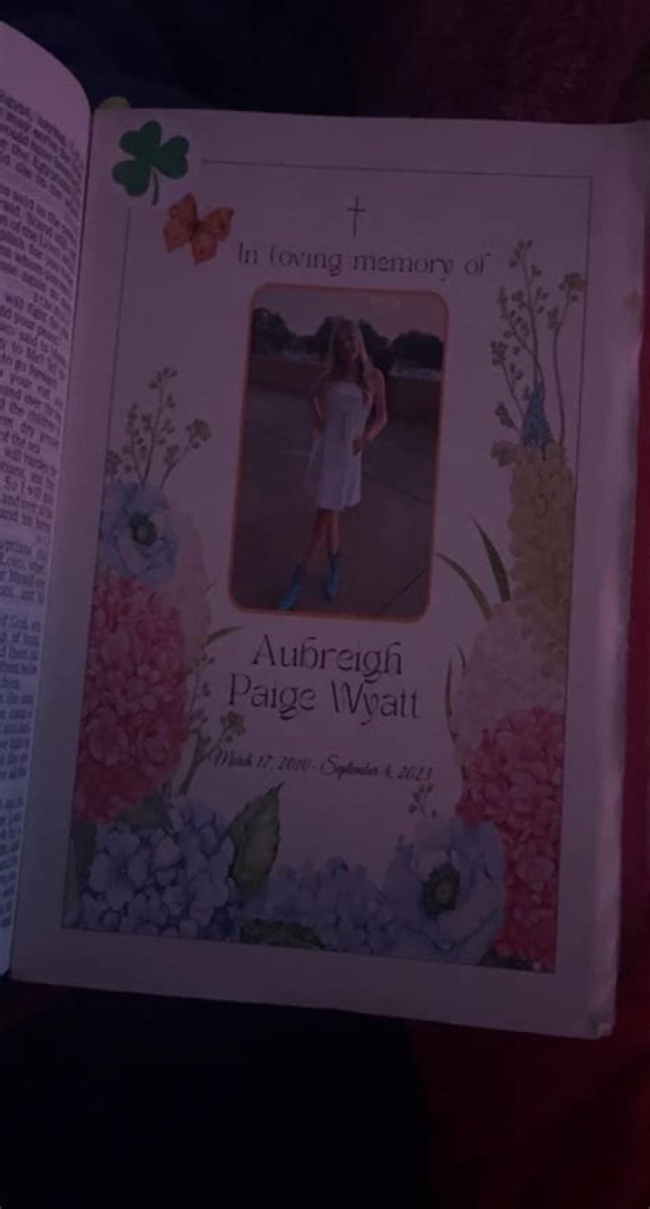A Heartfelt Tribute: The Aubreigh Wyatt Memorial Page