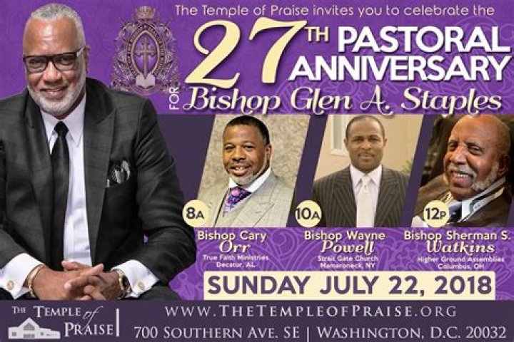 Bishop Glen Staples' Impressive Net Worth And Wealth