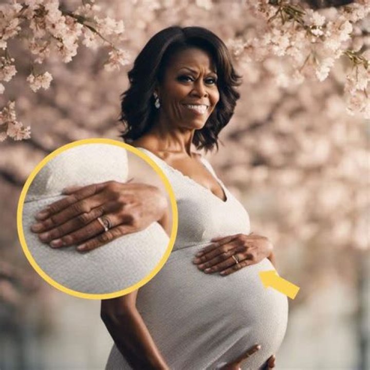 Capturing The Joy: Michelle Obama Pregnancy Pictures