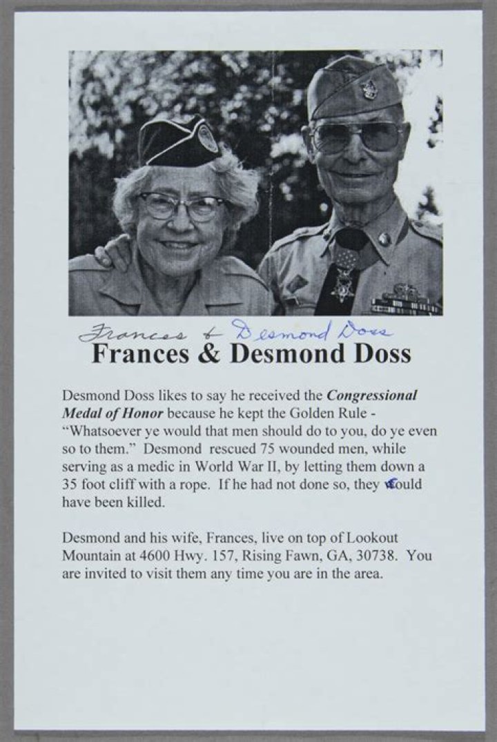 Desmond Doss's Courageous Sibling: Meet His Brother