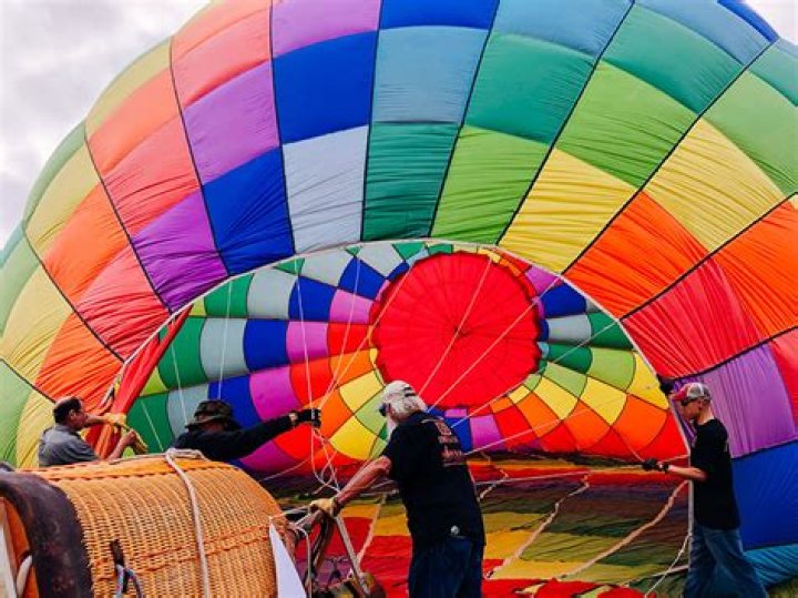 Elevating Fun: The Unique Experience Of A Hot Air Balloon With Trampoline