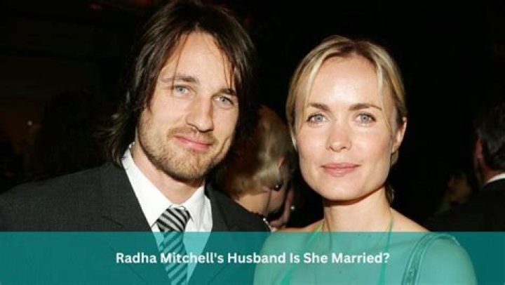 Exploring The Life Of Radha Mitchell's Husband
