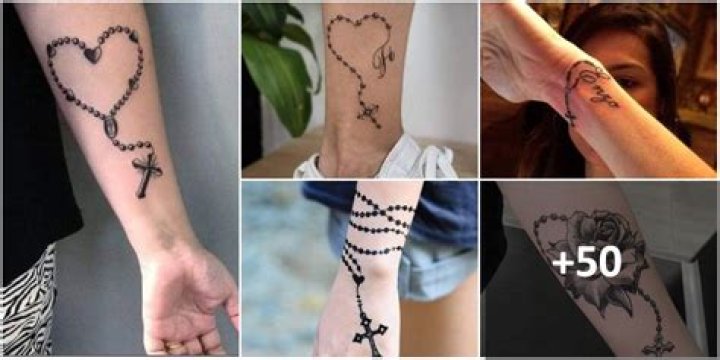 Exploring The Symbolism Of Mujer Tatuajes De Rosarios En La Mano