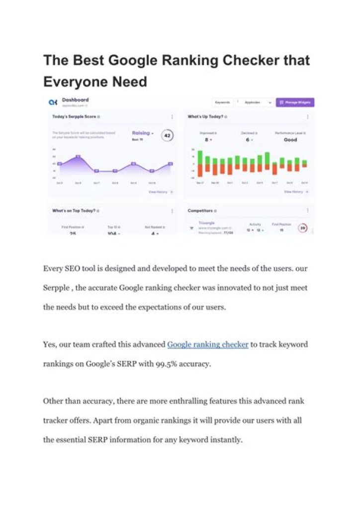 Mastering Your Online Presence With An SEO Ranking Checker For Google