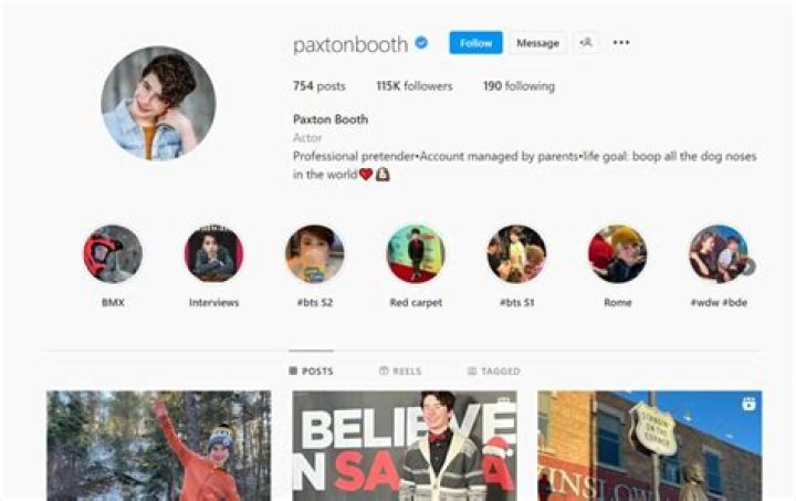 Paxton Booth Instagram: A Closer Look At His Inspiring Feed