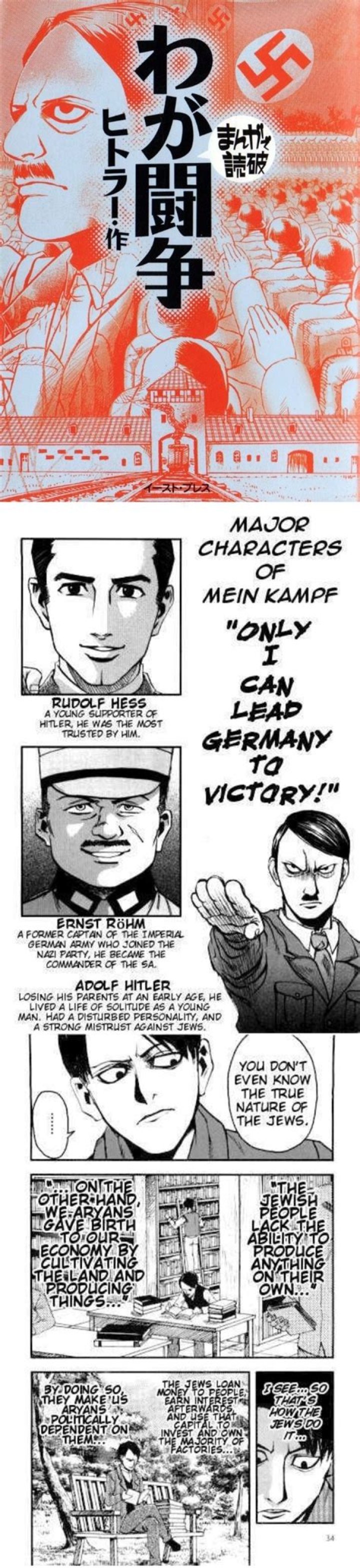Read Hitler's Infamous Manifesto In Manga Form: The Intriguing 