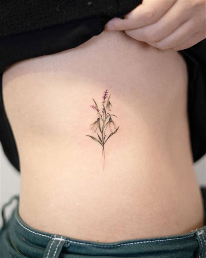Rib-tastic Floral Tattoos: The Ultimate Guide To Flower Rib Art