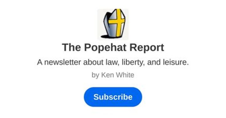 The Latest Scoop: Popehat Report Unfiltered